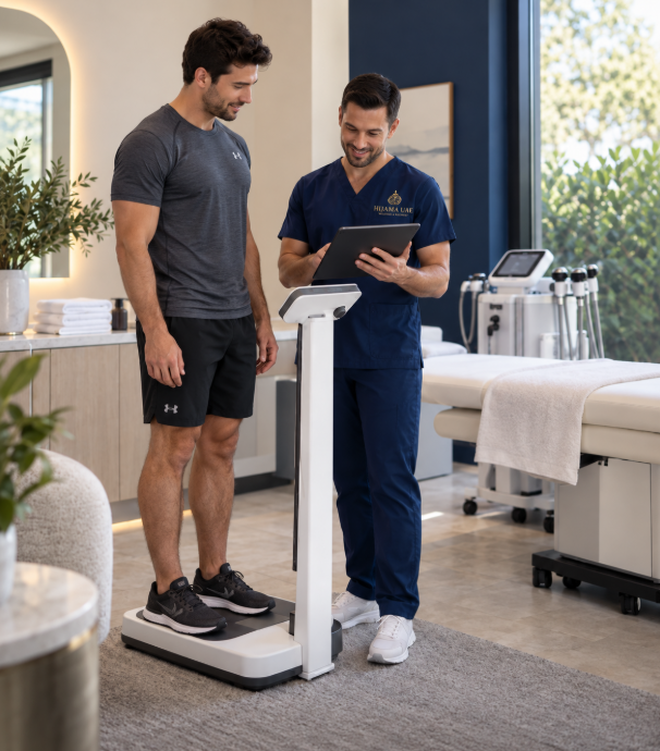 Body composition assessment for weight management in the UAE
